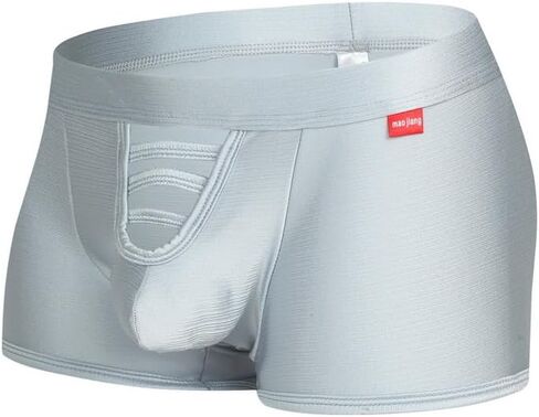 Male Sexy Boxer Cut Out Underwear Briefs Solid Color Nightclub Underwear for Men in Saudi Arabia