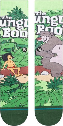 Stance Jungle Book By Travis Crew Socks, Green in Saudi Arabia