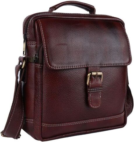 SUNLEXA Real Leather Crossbody Bags for Women, Travel Purse Crossover, Long Over the Shoulder Sling Womens Purses. in Kuwait