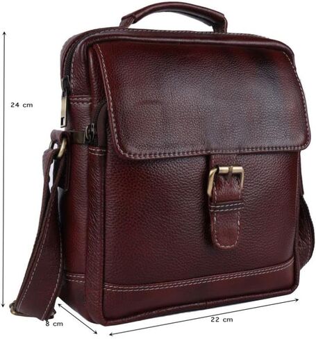 SUNLEXA Real Leather Crossbody Bags for Women, Travel Purse Crossover, Long Over the Shoulder Sling Womens Purses. in Kuwait