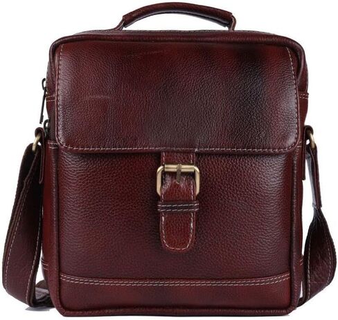 SUNLEXA Real Leather Crossbody Bags for Women, Travel Purse Crossover, Long Over the Shoulder Sling Womens Purses. in Kuwait