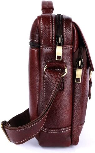 SUNLEXA Real Leather Crossbody Bags for Women, Travel Purse Crossover, Long Over the Shoulder Sling Womens Purses. in Kuwait