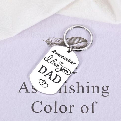 Best Dad Gifts for Men Valentine Gifts for Dad Husband Gift from Wife Dad Keychain from Son Daughter to Father Birthday Gift I Love You Dad Gift for Male Dad Daddy Expectant Fathers Day Present in Saudi Arabia