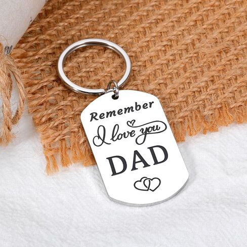 Best Dad Gifts for Men Valentine Gifts for Dad Husband Gift from Wife Dad Keychain from Son Daughter to Father Birthday Gift I Love You Dad Gift for Male Dad Daddy Expectant Fathers Day Present in Saudi Arabia