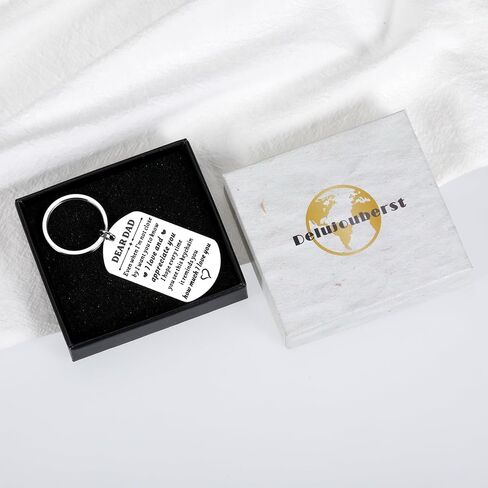 Best Dad Gifts for Men Valentine Gifts for Dad Husband Gift from Wife Dad Keychain from Son Daughter to Father Birthday Gift I Love You Dad Gift for Male Dad Daddy Expectant Fathers Day Present in Saudi Arabia