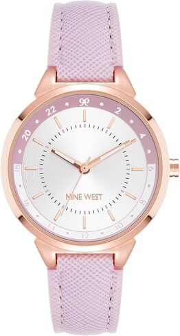 Nine West Women's Saffiano Strap Watch in Saudi Arabia