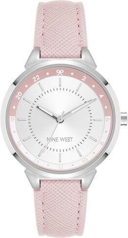 Nine West Women's Saffiano Strap Watch in Saudi Arabia