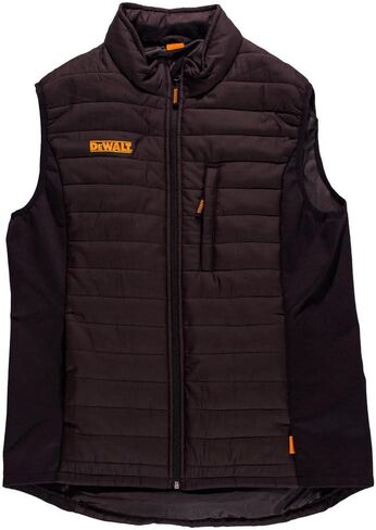 DEWALT Men's Hybrid, Polyester with Stretch, Insulated, Regular Fit Work Vest in Saudi Arabia