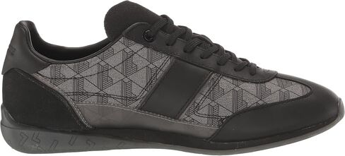 Lacoste Men's Angular JQ 123 1 CMA Sneaker, BLK/Gry, 7.5 in Saudi Arabia