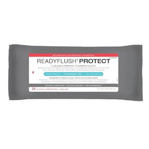 Medline MSC263811H ReadyFlush Biodegradable Flushable Wipes (Pack of 24)