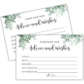 Join Us Invitation Cards With Envelopes - Greenery Invite Cards for All Occasions, Wedding, Engagement, Reception, Bridal or Baby Shower and Birthday Party - 25 Cards and 25 Envelopes - HL-003 YQK
