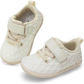 FEETCITY Baby Sneakers Boys Girls Infant Shoes First Walking Shoes Newborn Crib Shoes Toddler Slip On Shoes
