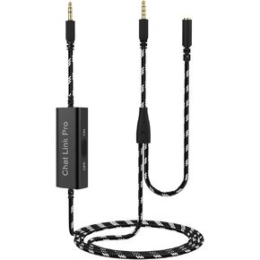 Lusgawer Chat Link Cable for Elgato HD60 S/S+ Compatible with Elgato HD60,HD60S,HD60Pro,Elgato HD60 X, Xbox One, PS4 and PS5(Nylon Braided,6.5ft)
