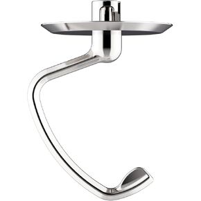 Stainless Steel Spiral Dough Hook for Kitchenaid Stand Mixer, 4.5 Qt - 5 Qt Tilt-Head Stand Mixer Attachments for Kitchenaid Dough Hook - Dishwasher Safe by Cofun