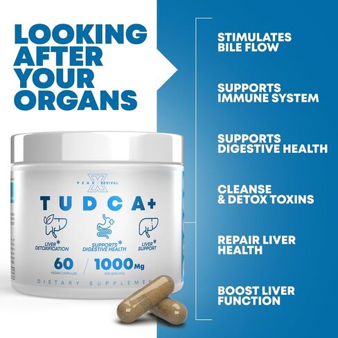 Peak Revival-X 5000mcg من مكملات السلفورافان الحقيقية التي تم التحقق منها معمليًا - مكملات مستخلص بذور البروكلي 250 مجم - تعزز الوظيفة الإدراكية والكبد والدعم الخلوي - 60 كبسولة/حبة نباتية in Saudi Arabia