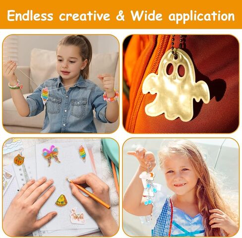 Csyidio 20 Pieces Shrink Plastic Sheets Sanded Shrink Sheets Shrink Films Papers for Making Kids’ Creative Craft (8 x 11.4 inches / 20 x 29cm) in Kuwait