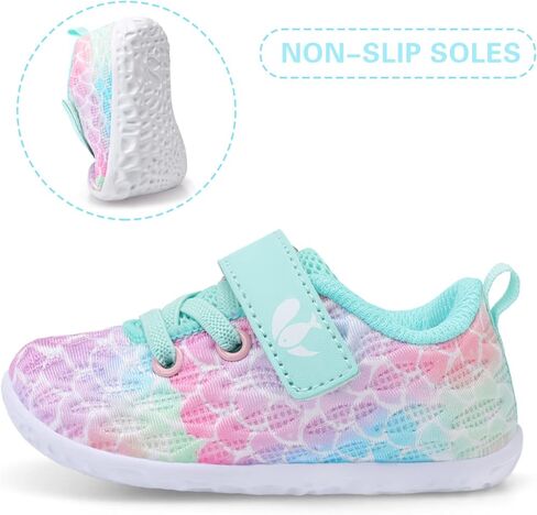 FEETCITY Baby Sneakers Boys Girls Infant Shoes First Walking Shoes Newborn Crib Shoes Toddler Slip On Shoes in Kuwait