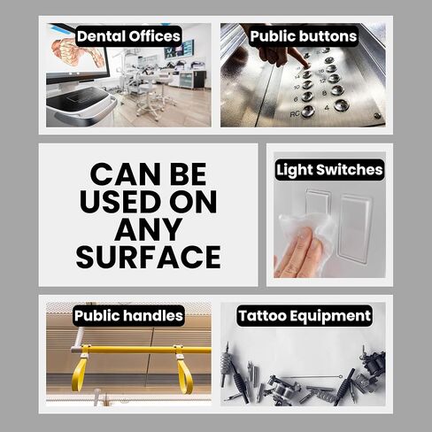 شريط حاجز للأسنان من جينكو، 1200 ورقة، مقاس 4 بوصة × 6 بوصة، شريط لاصق سميك واقٍ من البولي إيثيلين القابل للتصرف (وردي) in Kuwait