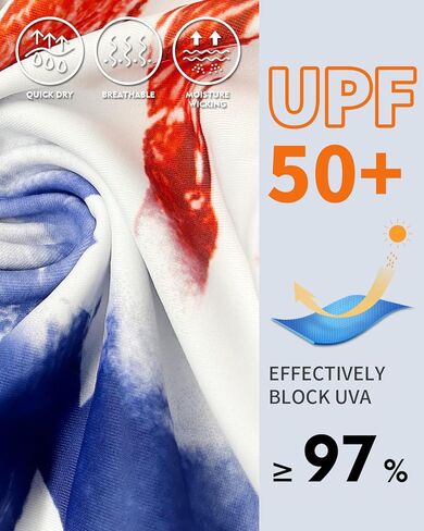 WOWENY Women's Rash Guard UPF 50+ Long Sleeve Swim Shirts Thumb Holes UV Sun Protection Bathing Suit Swimsuit No Bottoms&Bras in Kuwait