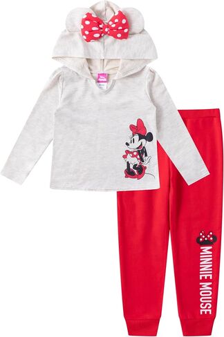 Disney Minnie Mouse Baby Girls Hoodie and Pants Set for Infant Toddlers in Saudi Arabia