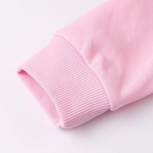 Little Girls Sweatshirts Cotton Long Sleeve Crewneck Pullover Toddler Kids Winter Warm Shirt Sweater Tops 2t-8t in Kuwait