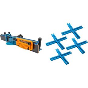 POWERTEC 71655 Deluxe Router Table Fence System 3-1/2" Tall 32" Long