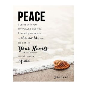 Isaiah 43: 2-I Will Be With You - آيات من الكتاب المقدس، ديكور جداري، طباعة طبق الأصل من الفن الجداري المموج بالألوان المائية هي ديكور جداري مسيحي أنيق للمنزل والمكتب. الهدايا المسيحية! غير مؤطر-8x10"