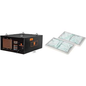 WEN 3415T 3-Speed Remote-Controlled Industrial-Strength Air Filtration System (556/702/1044 CFM)
