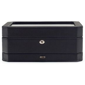 WOLF Windsor Heritage 10 Piece Watch Box with Drawer