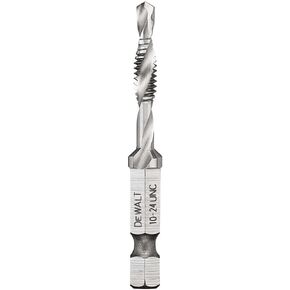 DEWALT DWADTQTR1024 Impact Ready 10-24 UNC Drill Tap, 1/4" Capacity