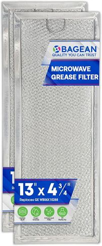 Bagean Microwave Filter 13" x 4.7" Fit's GE WB06X10288 Oven Grease Filters in Saudi Arabia