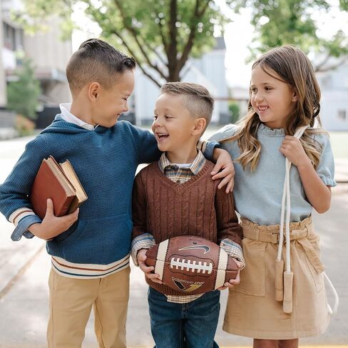 Hope & Henry Boys' Long Sleeve Fine Gauge V-Neck Sweater in Kuwait