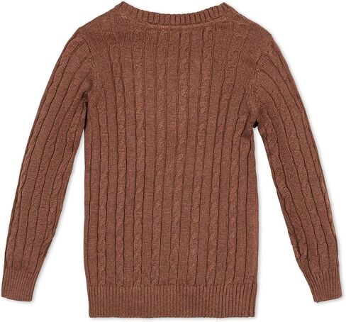 Hope & Henry Boys' Long Sleeve Fine Gauge V-Neck Sweater in Kuwait