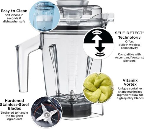 Vitamix 32 Oz. Wet Container, Black in Saudi Arabia