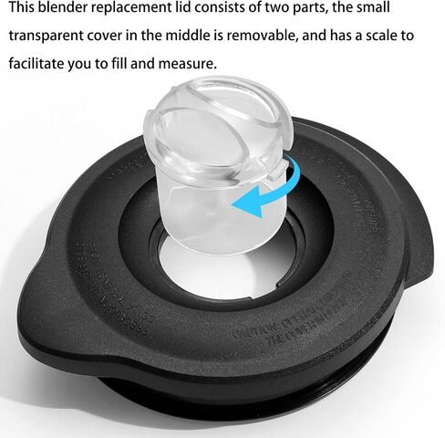 6-Cup Blender Lid Cover Fit For Os-ter Blender Jar 124461-000-000 178891-000-000 Fit for Os-ter Pro 1200 Blenders Lid Replacement Parts in Kuwait