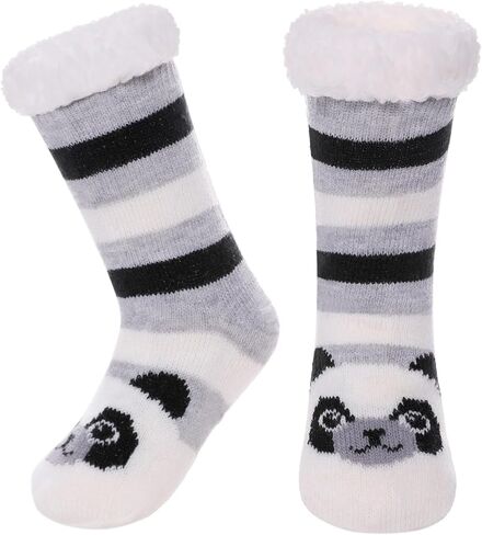 LANLEO بنين بنات لطيف الحيوان النعال الجوارب غامض لينة الدافئة سميكة صوف مبطن الشتاء الجوارب الاطفال الصغار جوارب عيد الميلاد in Kuwait