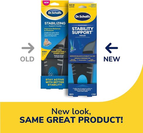 Dr. Scholl’s Extra Support Insoles Superior Shock Absorption and Reinforced Arch Support for Big & Tall Men to Reduce Muscle Fatigue So You Can Stay on Your Feet Longer (for Men's 8-14) in Kuwait