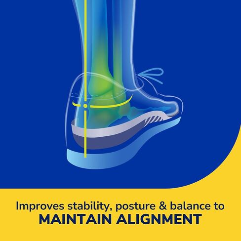 Dr. Scholl’s Extra Support Insoles Superior Shock Absorption and Reinforced Arch Support for Big & Tall Men to Reduce Muscle Fatigue So You Can Stay on Your Feet Longer (for Men's 8-14) in Kuwait