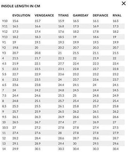 حذاء Nfinity Vengeance Cheer (زوج) in Kuwait