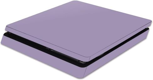 MightySkins Skin Compatible with Sony PS4 Slim Console - Solid Yellow | Protective, Durable, and Unique Vinyl Decal wrap Cover | Easy to Apply, Remove, and Change Styles | Made in The USA in Saudi Arabia