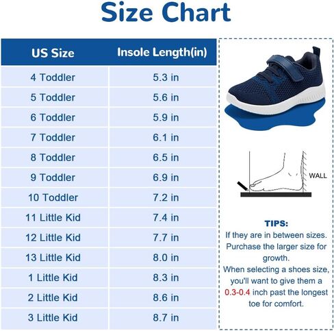 nerteo Toddler/Little Kid Boys Girls Shoes Running/Walking Sports Sneakers in Kuwait