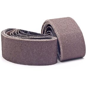 3x18 Inch Sanding Belts 36 Grit Aluminum Oxide Belt Sander Sandpaper, 10-Pack