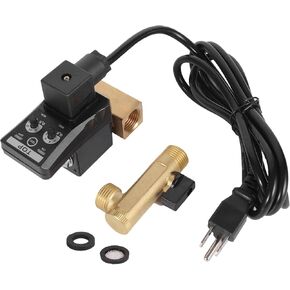szzijia AC 110V 1/2 "الولايات المتحدة التوصيل الإلكترونية التلقائي توقيت استنزاف صمام للهواء المضغوط