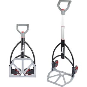 Olympia Tools 440 Lb Folding Hand Truck and Dolly with Telescoping Handle for Moving