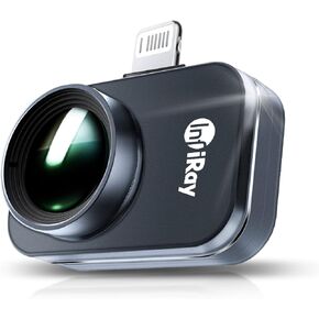 (Android Only) InfiRay Xinfrared P2 Pro Thermal Camera with Magnetic Macro Lens for Android Type-C Smartphones, 9g Fully Metal Body, 25Hz 256X192 Resolution, Support Android 9.0 and Above, (T2 Pro)
