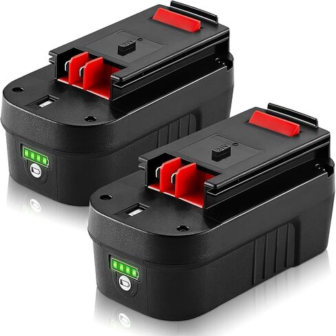 【ليثيوم أيون】 بطارية ليثيوم أيون DSANKE HPB18 18 فولت 6.0 أمبير في الساعة بديلة لبطارية بلاك اند ديكر 18 فولت لبطارية 244760-00 HPB18 A1718 A18 A18E HPB18-OPE Firestorm FS180BX FS18BX FS18FL FSB18 in Saudi Arabia