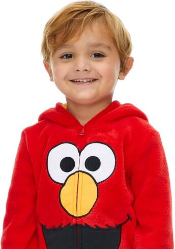 سترة بسحاب من Sesame Street Cookie Monster Elmo Fleece للرضع والأطفال الصغار in Kuwait
