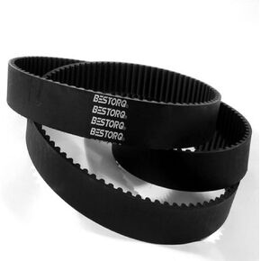 BESTORQ 1080-8M-20 8M Timing Belt, Rubber, 1080 mm Outside Circumference, 20 mm Width, 8 mm Pitch, 135 Teeth