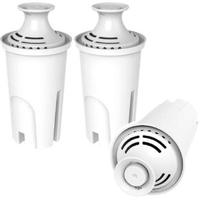 APPLIANCEMATES Replacement Water Filter for Brita Standard Pitcher and Dispensers,Compatible with for Brita® Classic OB03, Mavea® 107007,Britta,UltraMax,Wave,Pacifica,Lake,XL and More (Pack of 6)