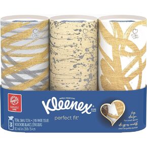 Kleenex Perfect Fit Facial Tissues, 50 Count (pack Of 12)
